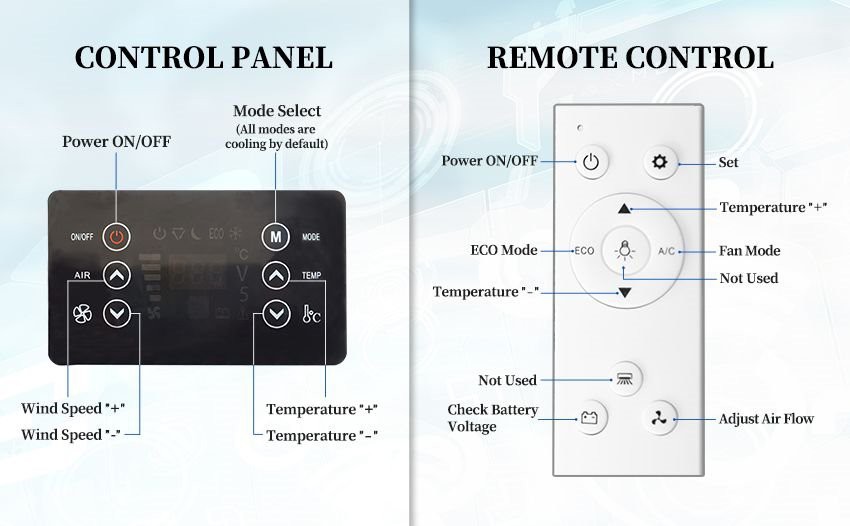 remote control of 12v truck sleeper air conditioner remote control of 12v truck sleeper air conditioner