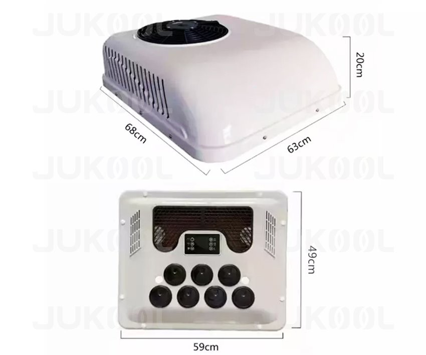 Dimension of Rooftop AC Unit for Food Truck