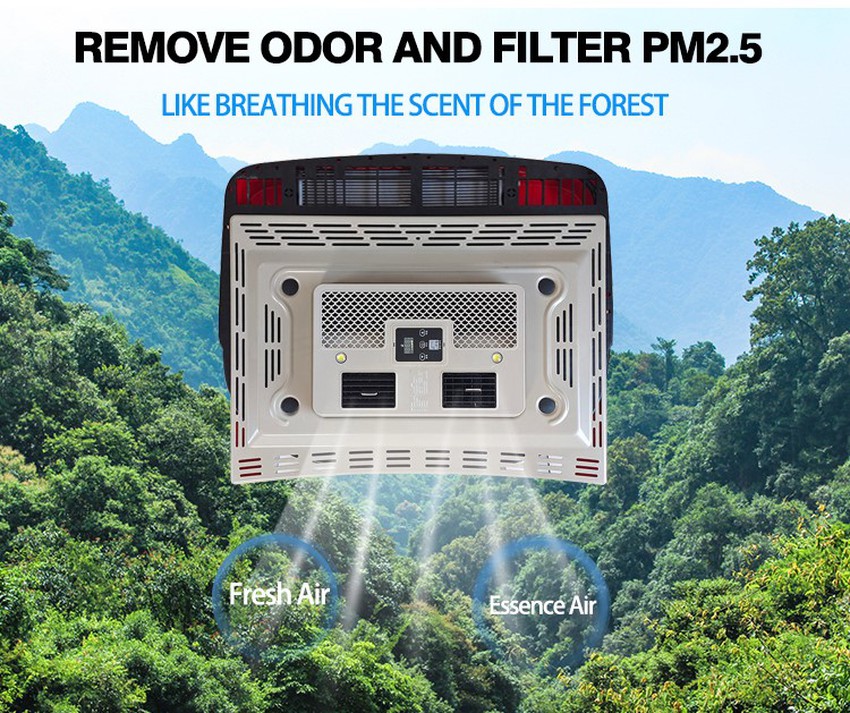 Feature of 12v truck sleeper air conditioner Feature of 12v truck sleeper air conditioner