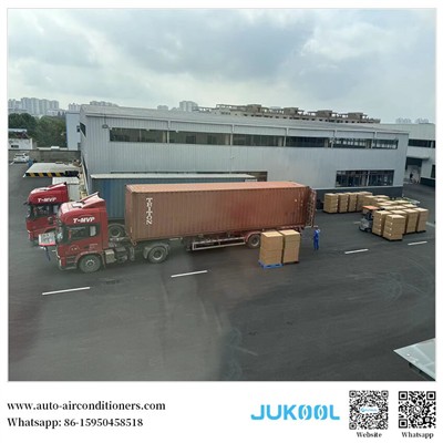 Hvernig sendum við vörubílastæði loftræstingar með góðum árangri til Rússlands?